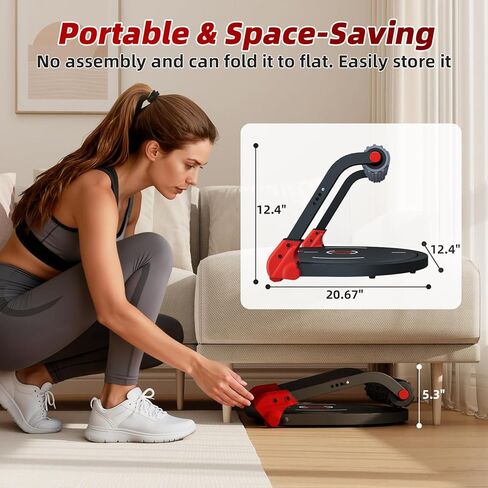 آلة الجلوس، آلة تمارين البطن المطورة مع مسند ظهر مسطح، معدات تمرين عضلات البطن متعددة الوظائف لصالة الألعاب الرياضية المنزلية مع ملحق قفل الزاوية/مقاومة 4 مستويات/أسطوانة تدليك/إطار فولاذي 330 رطلاً in Kuwait