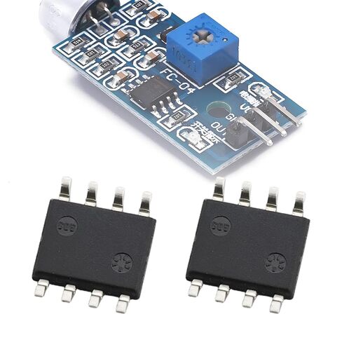 eMagTech 4pcs ATTINY402-SSN AVR Microcontroller EEPROM 128B Static RAM 256B Flash 4kB SO in Saudi Arabia