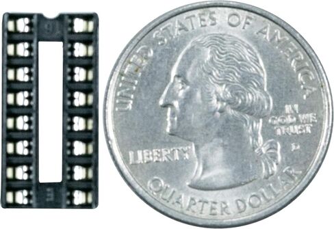 10 قطعة DIP IC المقبس 2 صف 16-Pin DIP اللحيم نوع IC محول القابس 2.54 مللي متر للوحة PCB in Saudi Arabia