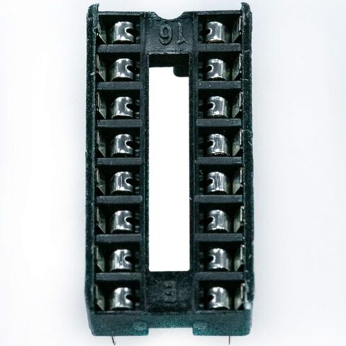 10 قطعة DIP IC المقبس 2 صف 16-Pin DIP اللحيم نوع IC محول القابس 2.54 مللي متر للوحة PCB in Saudi Arabia