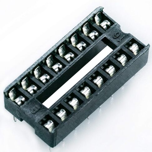 10 قطعة DIP IC المقبس 2 صف 16-Pin DIP اللحيم نوع IC محول القابس 2.54 مللي متر للوحة PCB in Saudi Arabia