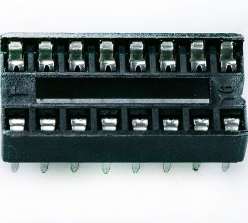 10 قطعة DIP IC المقبس 2 صف 16-Pin DIP اللحيم نوع IC محول القابس 2.54 مللي متر للوحة PCB in Saudi Arabia