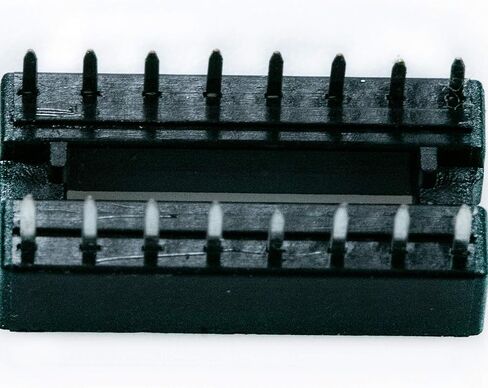 10 قطعة DIP IC المقبس 2 صف 16-Pin DIP اللحيم نوع IC محول القابس 2.54 مللي متر للوحة PCB in Saudi Arabia