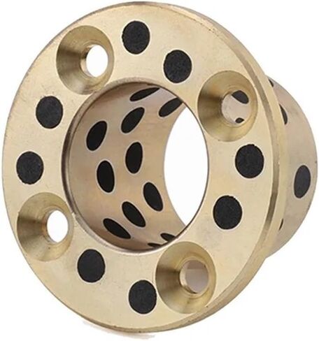 Bearing Sleeve, 1pcs MPSZ30/35mm Inside Diameter Flat Head Bolt Thrust Flanged Brass Impregnated Graphite Oilless Bushing Linear in Kuwait