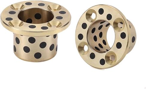 Bearing Sleeve, 1pcs MPSZ30/35mm Inside Diameter Flat Head Bolt Thrust Flanged Brass Impregnated Graphite Oilless Bushing Linear in Kuwait