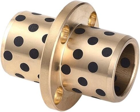 Bearing Sleeve, 1pcs MPCZ20/25mm Inside Diameter Intermediate Round Flanged Brass Impregnated Graphite Oilless Bushing Linear in Kuwait