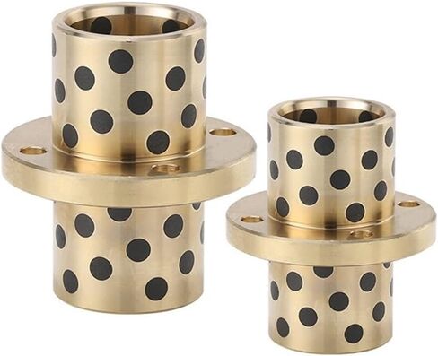Bearing Sleeve, 1pcs MPCZ20/25mm Inside Diameter Intermediate Round Flanged Brass Impregnated Graphite Oilless Bushing Linear in Kuwait