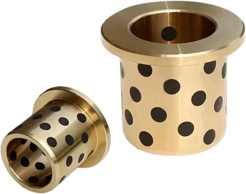 كم محمل، 1 قطعة القطر الداخلي JFB15MM غلاف نحاسي جرافيت ذاتي التشحيم محمل جلبة ذات حواف in Kuwait