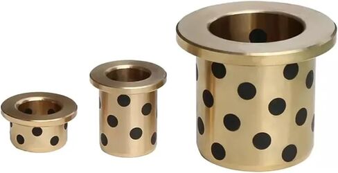 كم محمل، 1 قطعة القطر الداخلي JFB15MM غلاف نحاسي جرافيت ذاتي التشحيم محمل جلبة ذات حواف in Kuwait