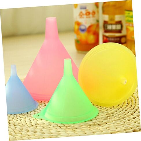 DECHOUS 5pcs Liquid Transferring Funnel Food Grade Kitchen Tool for Easy Filling of Bottles Oil Sauce and Vinegar Lightweight and Spill Design in Kuwait