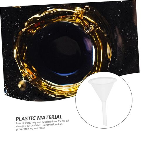 5pcs Plastic Funnels Multipurpose Lab Filter Funnels for Liquid Transfer Bottle Filling and Easy to Store Space-Saving Design in Saudi Arabia