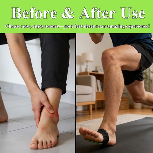 3 أزواج من الأكمام الضاغطة لدعم قوس القدم لتخفيف التهاب اللفافة الأخمصية وآلام القدم، أقصى دعم للقدم المسطحة والأقواس العالية، للرجال والنساء، أسود/أخضر in Kuwait