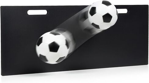 Generic لوحة تدريب كرة القدم 100x40 سم لوحة تدريب كرة القدم زوايا قابلة للتعديل للتحكم في التمرير والممارسة in Saudi Arabia