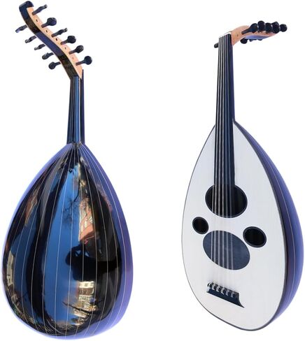 Arabic Handmade Walnut String Instrument Oud Ud AAO-108 in Kuwait