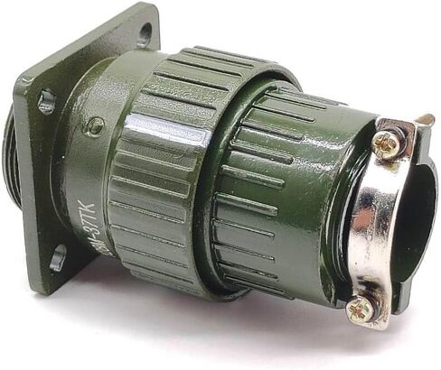 Aviation Connector 28mm Y28M-37TK Female 37 Pin Circular Connector Solder Cable Plug Bayonet Coupling Waterproof Aviation Metal Wire Panel Power Chassis Fittings Connector in Saudi Arabia