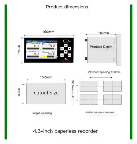 Multi-Channel Temperature Controller with SSR 4-20mA PID Temperature Controller for Humidity, and Pressure Control 4/6/8/12 Channels(2 Channels Relay) in Saudi Arabia