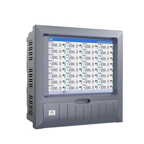 10-inch Large Screen paperless Recorder Multi-Channel Color Pressure, Current, Voltage, and Temperature Recorder(24 Channels) in Kuwait