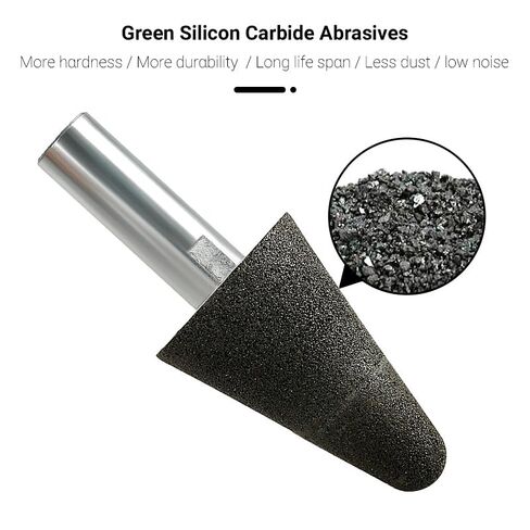 4 قطعة عجلة طحن بتصميم ماسة أسطوانية رأس تلميع عجلة الصنفرة الكاشطة 50/100/200 حصى زاوية طاحونة رؤوس الطحن ملحقات مطابقة in Kuwait