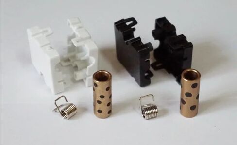 3DPrinter UM2Accessories الأجزاء البلاستيكية ذاتية التشحيم تحمل الشريحة كتلة مجموعة رقم NO.B1255_4X (أربع مجموعات من الأسود) in Kuwait
