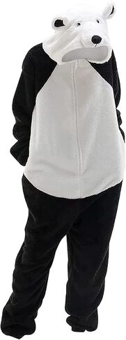 Women's Winter Hooded One Piece Pajamas Novelty Onesie Adult Women Animal Bear Loungewear Jumpsuits in Saudi Arabia