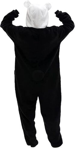 Women's Winter Hooded One Piece Pajamas Novelty Onesie Adult Women Animal Bear Loungewear Jumpsuits in Saudi Arabia