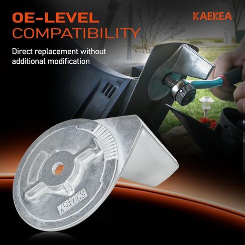 822157T2 Trim Tab Anode Compatible with 25HP 30HP 35HP 40HP 45HP 50HP F25 F30 F40 F45 F50 2 4 Stroke Zinc Alloy Engine Mercury 25-50HP Outboard Motor Parts Replace 822157C2 in Kuwait