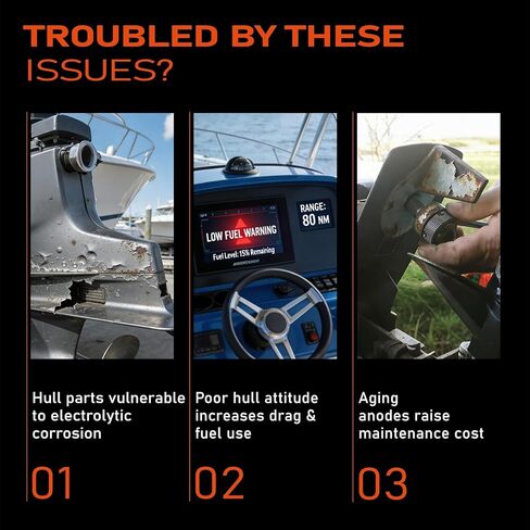 822157T2 Trim Tab Anode Compatible with 25HP 30HP 35HP 40HP 45HP 50HP F25 F30 F40 F45 F50 2 4 Stroke Zinc Alloy Engine Mercury 25-50HP Outboard Motor Parts Replace 822157C2 in Kuwait