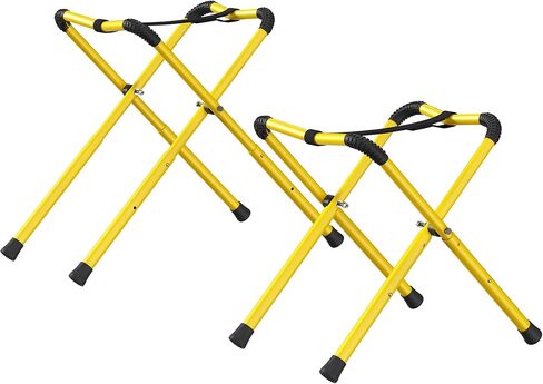 حامل كاياك من الألومنيوم قابل للطي من جانفيندكس، عبوتان | رف تخزين الزورق المحمول مع ارتفاع قابل للتعديل للاستخدام الداخلي، سعة تحميل شديدة التحمل 150 رطل، تصميم موفر للمساحة in Kuwait