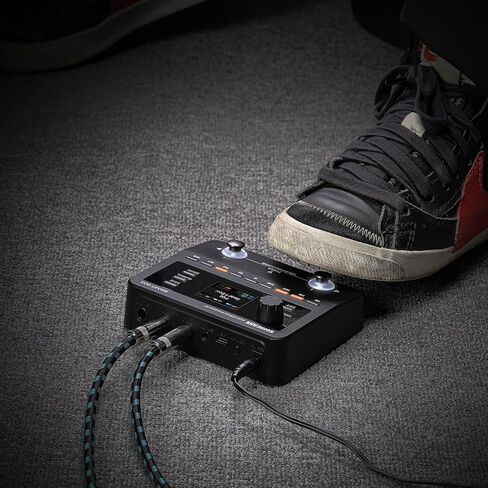 SONICAKE QME-20 Smart Box - Multi Effects Pedal for Guitar with 130+ Effects, NAM/IR Support, Looper, Built-in Tuner/Metronome, Portable Effects Processor with USB Audio Interface, Stereo Output in Kuwait