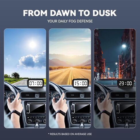 بخاخ داخلي مضاد للضباب - للزجاج الأمامي للسيارة ومرايا الحمام ونظارات السباحة - وضوح يدوم طويلاً، تركيبة خالية من الخطوط 100 مل in Kuwait