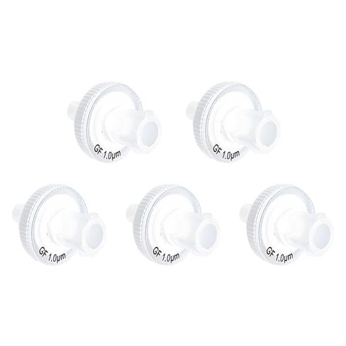 Glass Fiber (GF) Syringe Filters 25mm Diameter 1.0μm Pore Size for Pre-Filtration Filters [CASE of 100pcs] by Allpure Biotechnology in Saudi Arabia
