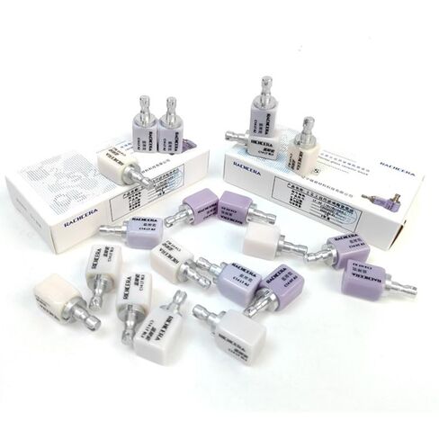 5pcs/Box Dental Glass Ceramic Blocks Lithium Disilicate C14 LT/HT CAD/CAM (C14 LT BL1) (5pcs C14 HT A1) in Kuwait