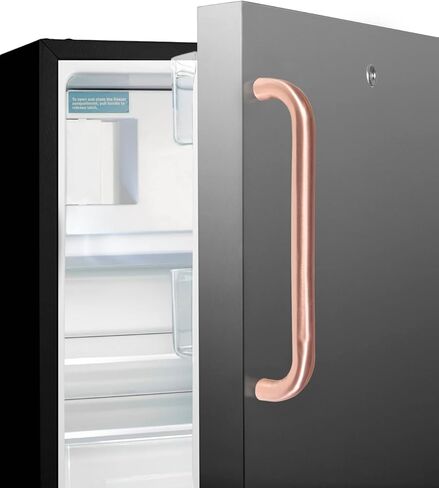 ACCUCOLD 21" Refrigerator - Freezer, Built-in, Undercounter, Breakroom, General Purpose, 2.68 cu.ft. Capacity, ADA Compliant, Copper Handle, Stainless Steel - ADA302BRFZSSTBC in Kuwait