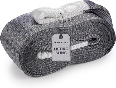 Heavy Duty Industrial Polyester Lifting Sling for Crane, Boat, Construction 13200 lbs Vertical WLL 14 ft in Saudi Arabia