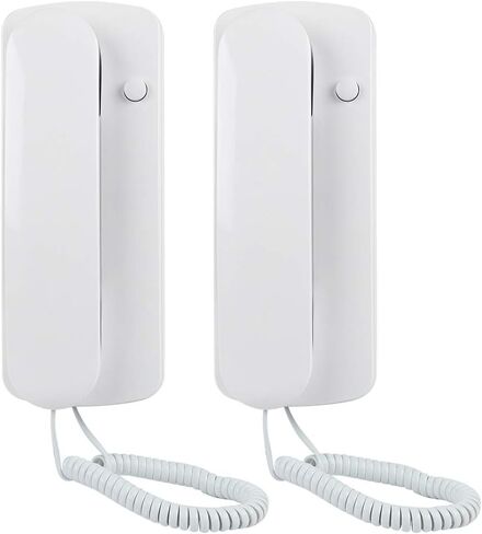 Wired Two Way Intercom Doorphone - Audio Walkie Talkie for Home/Office - 200m Range - Energy Saving & Easy DIY Installation in Saudi Arabia