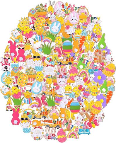 100 PCS Dinosaur Finamel Pins Bulk Backpacks Propacks Pins for Women Kawaii Animal Monamel Brouches Cartoon Badge for Christmas in Kuwait