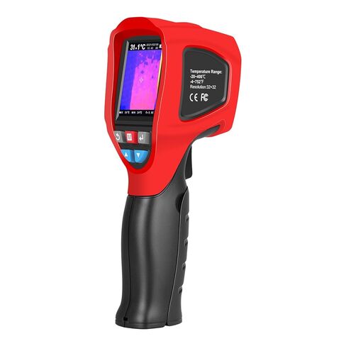 Thermal Imaging Camera 320 x 240 Pixels, Handheld Thermal Camera with Micro SD Card, High Accuracy Thermal Imaging Device for Electrical/Mechanical Building and HVAC Applications in Kuwait