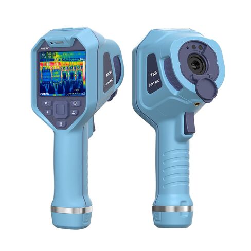 كاميرا تصوير حراري TK6، دقة 384 × 288 بالأشعة تحت الحمراء، 25 درجة * 19 درجة مجال الرؤية، تصوير حراري للتركيز اليدوي مع كاميرا مرئية 5 ميجابكسل للبناء، عمليات التفتيش الكهربائية، -4 درجة فهرنهايت إلى 1022 درجة فهرنهايت، شاشة تعمل باللمس 3.5 بوصة in Kuwait