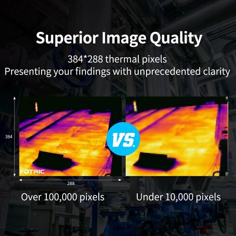 كاميرا تصوير حراري TK6، دقة 384 × 288 بالأشعة تحت الحمراء، 25 درجة * 19 درجة مجال الرؤية، تصوير حراري للتركيز اليدوي مع كاميرا مرئية 5 ميجابكسل للبناء، عمليات التفتيش الكهربائية، -4 درجة فهرنهايت إلى 1022 درجة فهرنهايت، شاشة تعمل باللمس 3.5 بوصة in Kuwait