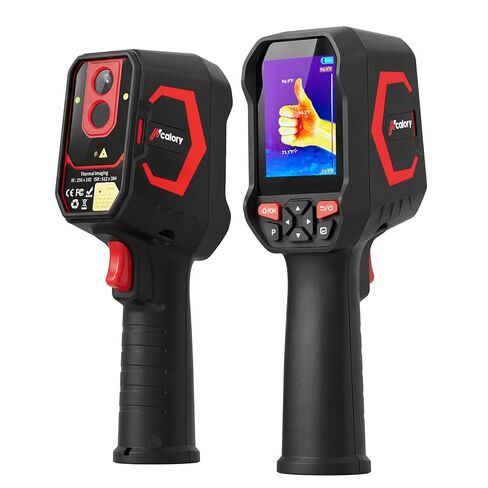 Hcalory T2-G Handheld Thermal Camera 512*384 TISR Resolution, 256*192 IR Resolution 25Hz 3.5" Screen with Video Recording and Wireless Connection Supported, -4°F to 1022°F 3.5" Screen with PC Software in Kuwait