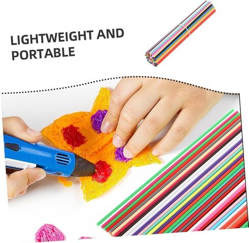 LIFKOME 220Pcs Multicolor Pcl Pen Refills for Safe Printing Supplies Colors Strands Each for Home School Craft Activities Compatible with Doodler in Saudi Arabia