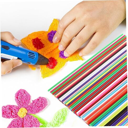 LIFKOME 220Pcs Multicolor Pcl Pen Refills for Safe Printing Supplies Colors Strands Each for Home School Craft Activities Compatible with Doodler in Saudi Arabia