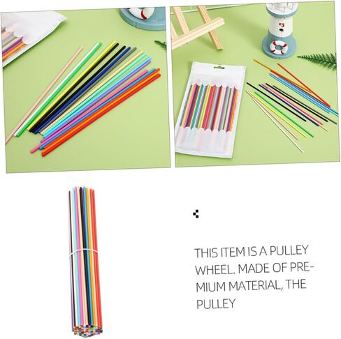 LIFKOME 220Pcs Multicolor Pcl Pen Refills for Safe Printing Supplies Colors Strands Each for Home School Craft Activities Compatible with Doodler in Saudi Arabia
