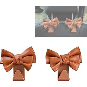 2 حزمة سنانير محفظة السيارة ، خطافات مركبة القوس لطيف للحافظات والحقائب ، محفظة السيارات هوك شماعات التزيين الداخلية (أبيض) in Kuwait