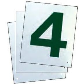 قائمة Har-Tru BuyBocceBalls - ملحقات ملاعب التنس، البوتشي، ملاعب الجولف - أرقام ملاعب التنس، 25.4 سم × 30.48 سم - عبوة من 8 أرقام ملاعب، 1-8 in Kuwait