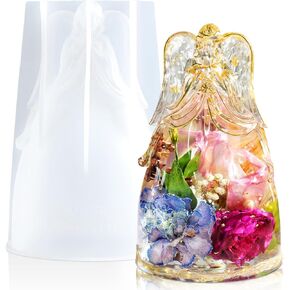 LET'S RESIN Angel Figurines Resin Epoxy Molds, Large Angel Silicone Molds for Preserved Flowers, Birthday Gifts for Women in Kuwait