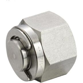 5Pcs/Lot P SS Stainless Steel 316L Hard Pipe Fitting Nut Hexagon Food Grade(P-10 10mm) in Kuwait