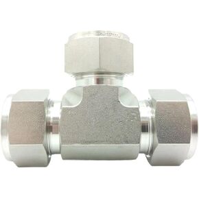 5PCS/Lot UT SS316L Union Tee Fitting Connector Stainless Steel Hard Pipe Lab Application(UT-025-0 5-16 inch) in Kuwait