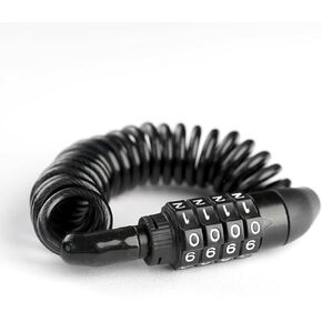 قفل كابل صغير قابل للسحب مع رمز، قفل مكون من 4 أرقام، أساسيات السفر في الهواء الطلق للتزلج على الجليد، الأمتعة، حقيبة السفر، خوذة الدراجة النارية، دراجة أطفال، عربة أطفال مضادة للسرقة، عبوتان in Kuwait