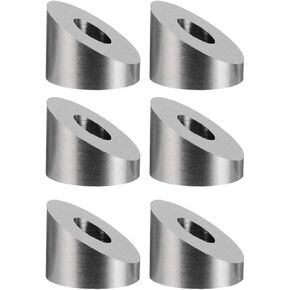 6 Pieces Angle Washer with 1/4" Inside Diameter Accessories Replacement 30 in Kuwait